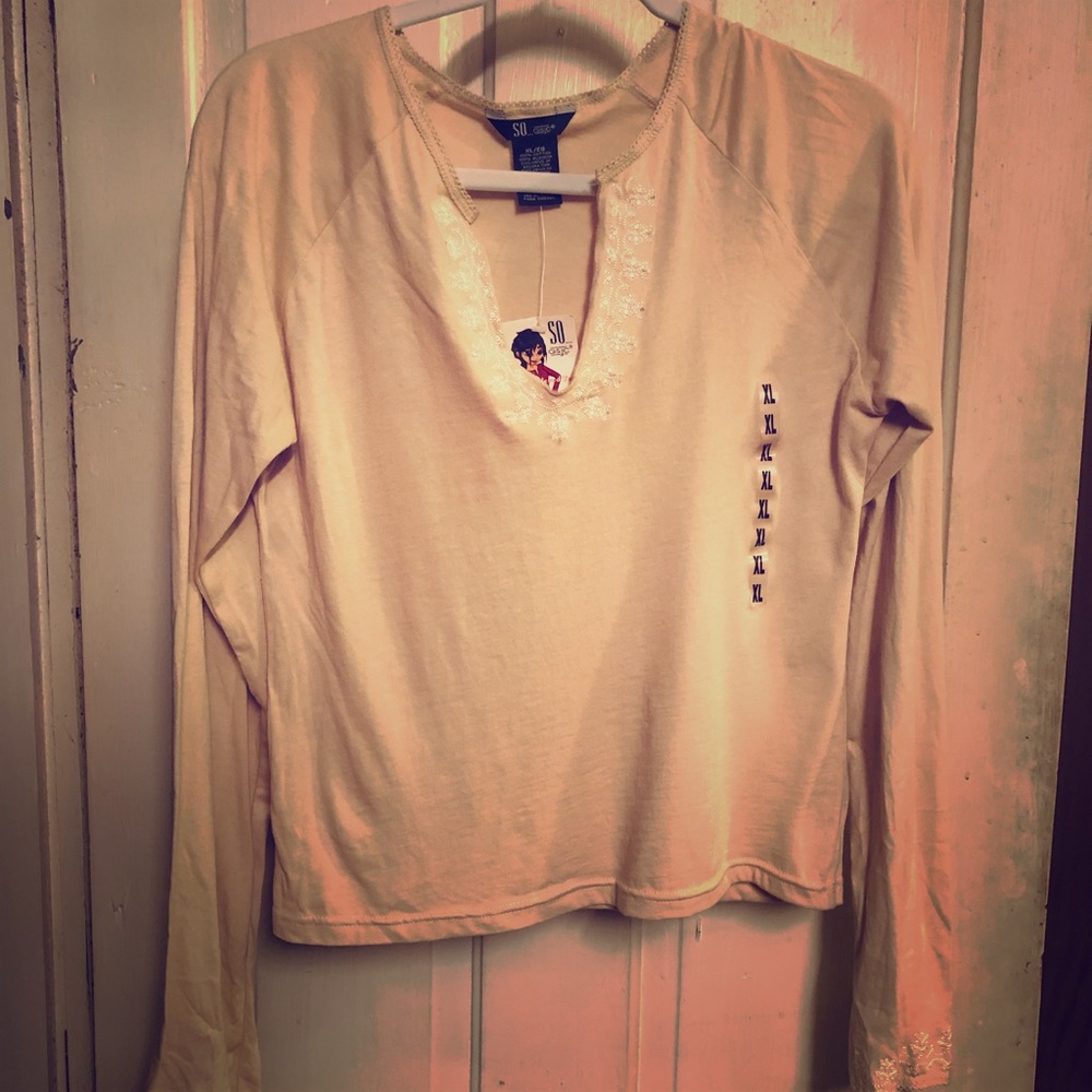 XL SO...Embroidered Shirt- New With Tags